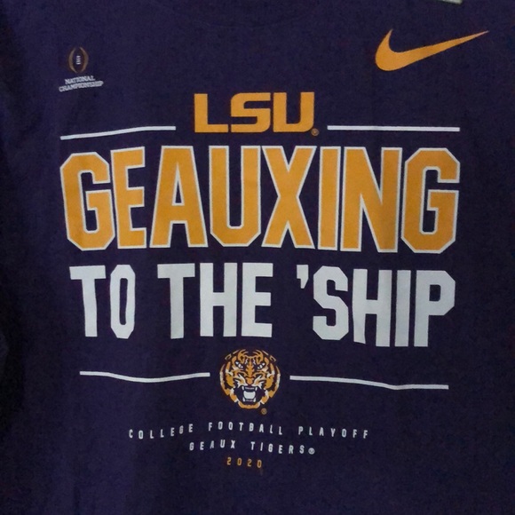 LSU Tigers CFB Playoff Shirt NWT - Picture 2 of 6